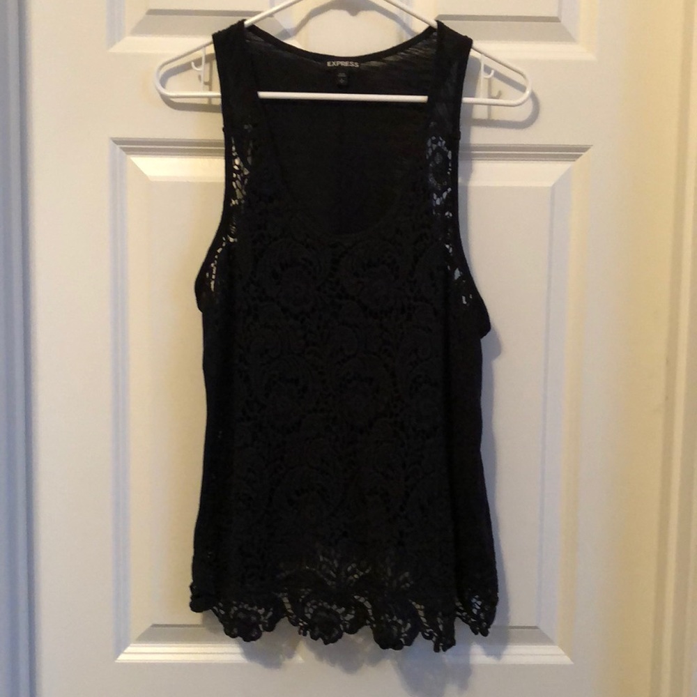 Lace tank
